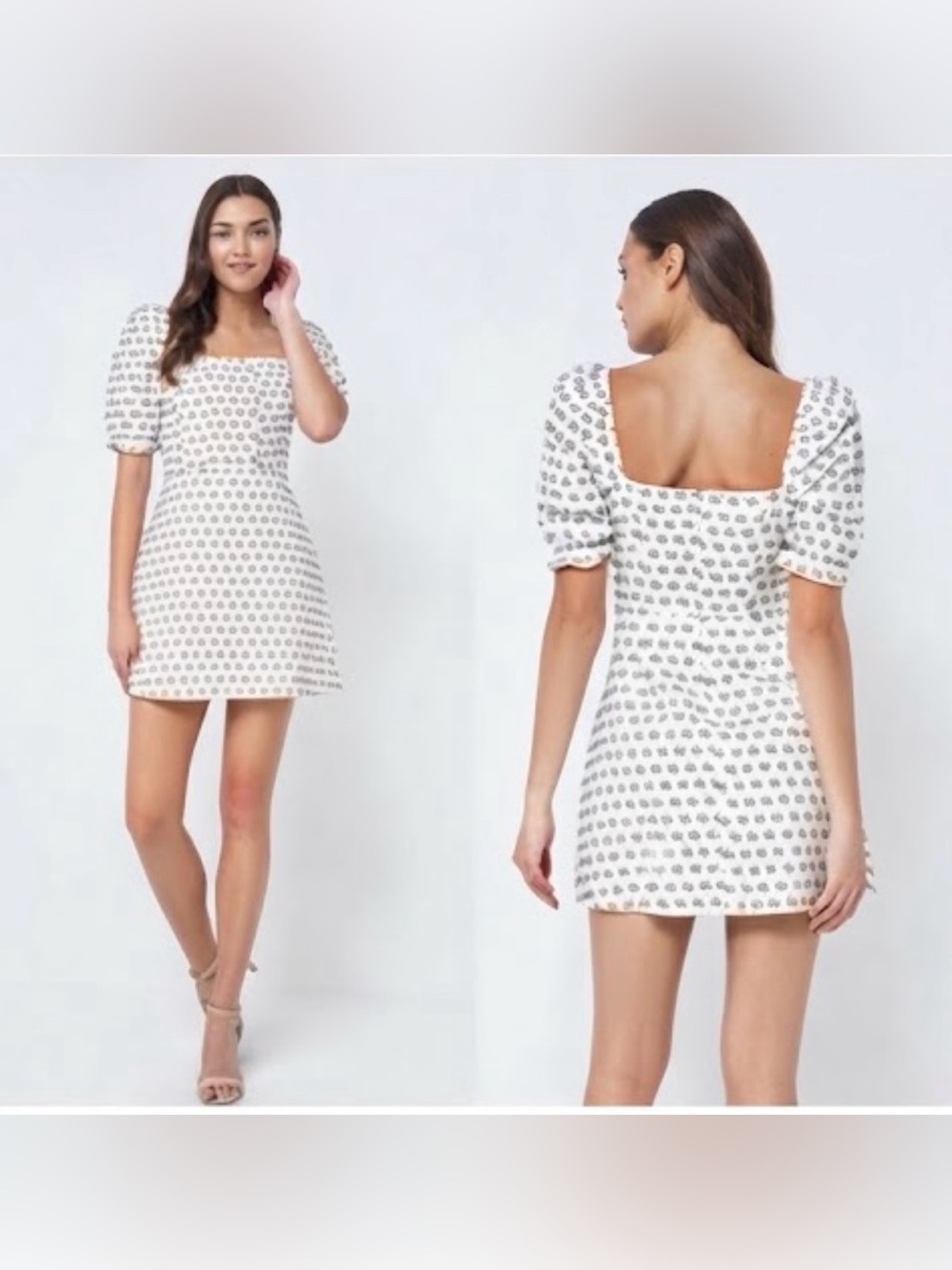 Fore linen blend Mini Dress, M